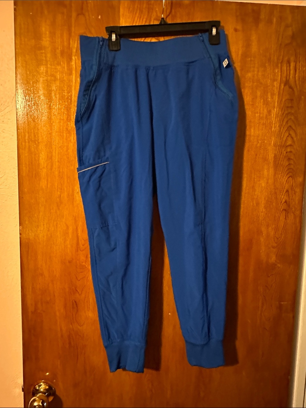 Healing Hands medium petite Jogger Style Scrub Pants 5 pockets